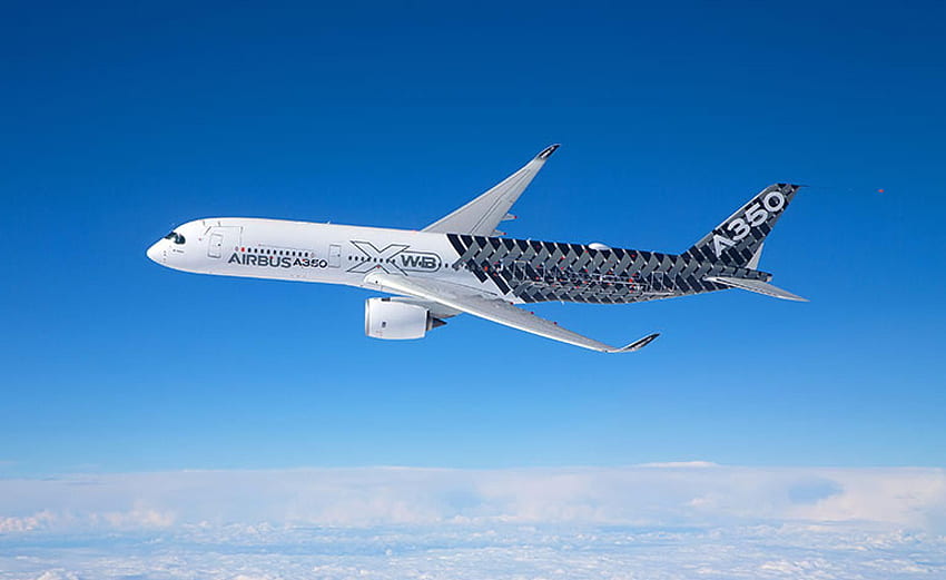 A350 1000 - & Background, Airbus A350 HD wallpaper