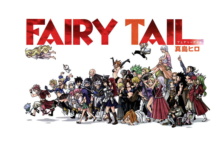 Fairy Tail Thread: Fairy Tail, Personagens Fairy Tail papel de parede HD