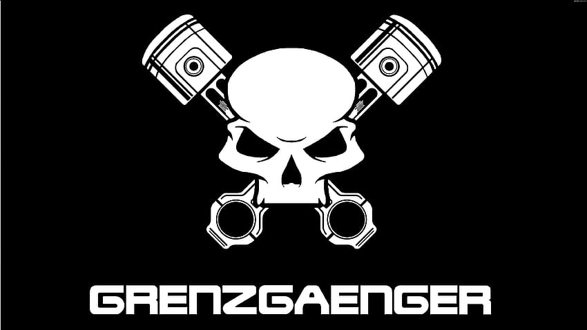 Logo Grenzgaenger, Grenzgänger, Grenzgaenger, enduro, supermotard Sfondo HD