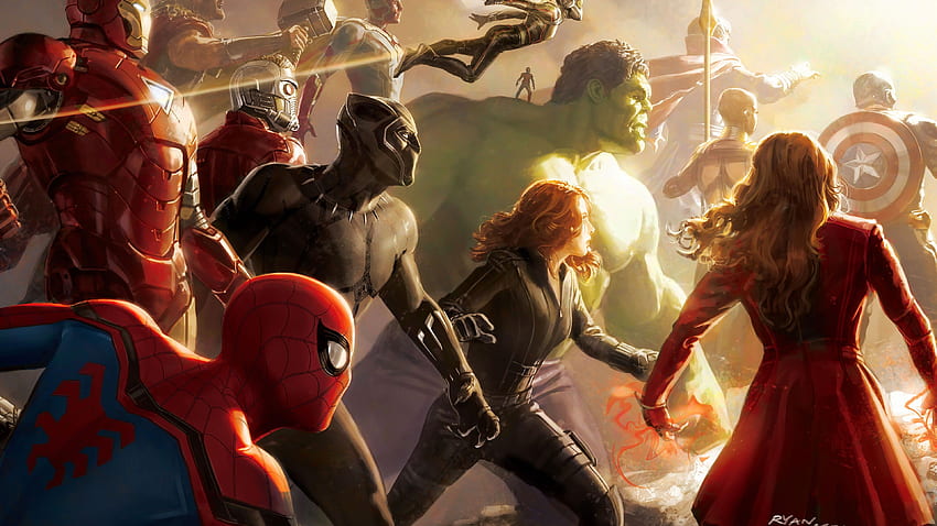 Avengers Thanos Infinity War and Mobile Ultra - アベンジャーズ PC 高画質の壁紙