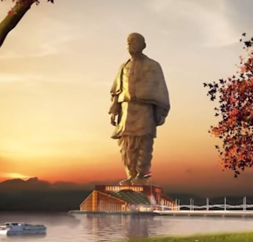 Statue de l'unité: l'Inde construira la plus haute statue du monde - deux fois Fond d'écran HD