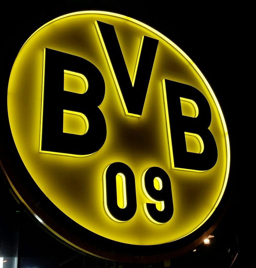 iPhone do Borussia Dortmund - , fundo do iPhone do Borussia Dortmund no bastão, BVB Dortmund Papel de parede de celular HD