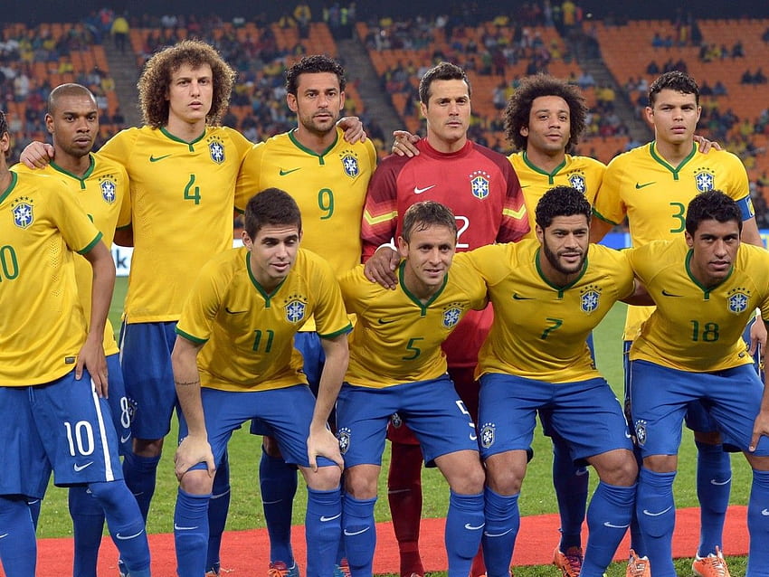 Round of 16 – Brazil World Cup, Brazil Team HD wallpaper