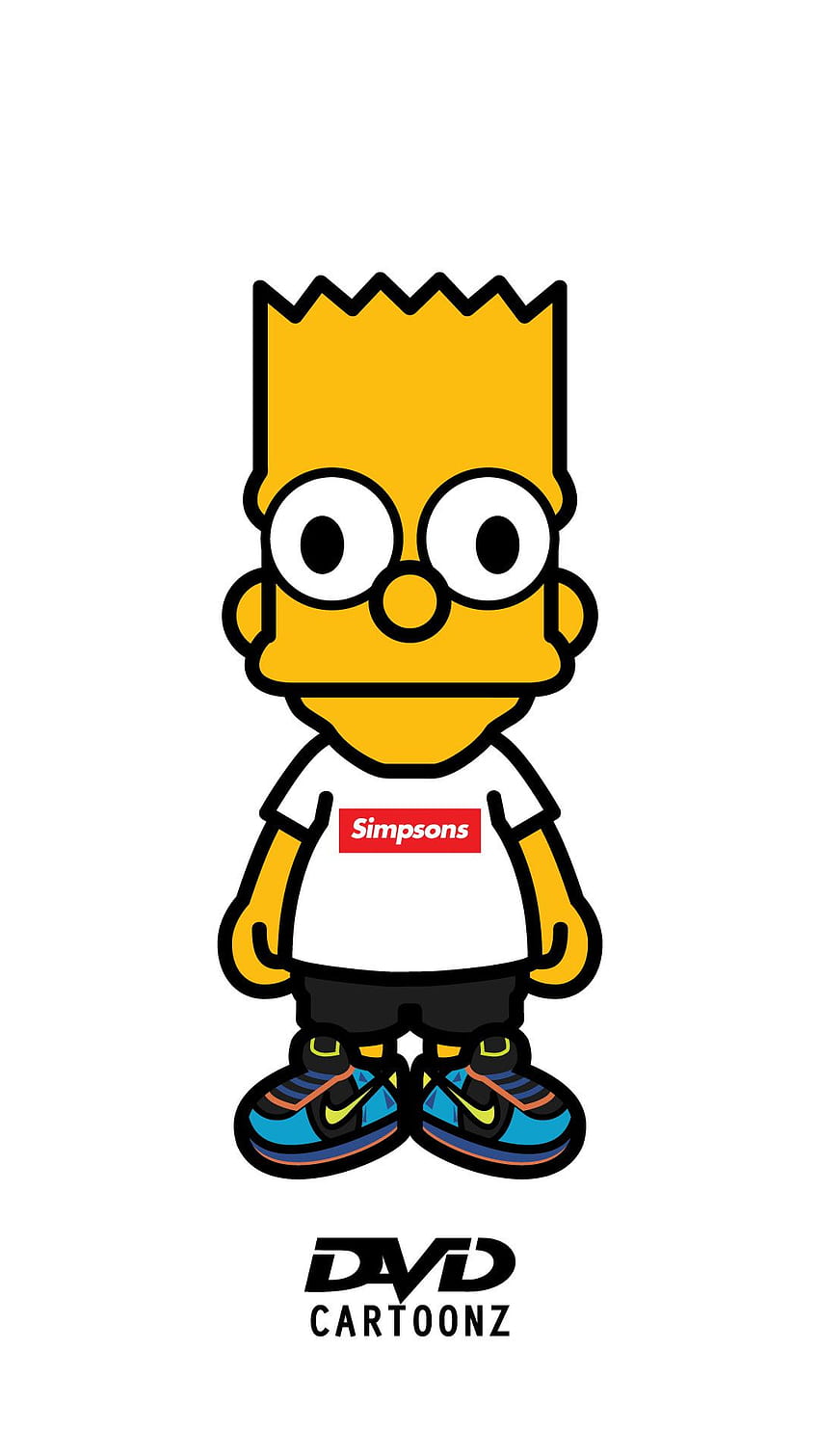 Yellow Face Bart Simpson Supreme Background HD Supreme Wallpapers, HD  Wallpapers