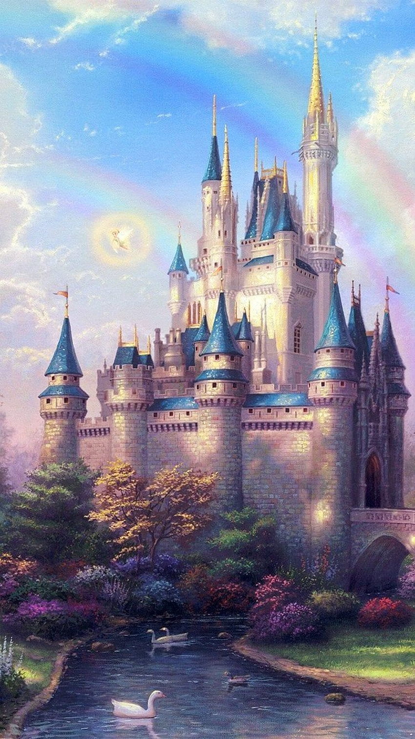 Fantasy Castle . 33 Magical Disney For Your Phone. POPSUGAR Tech 34, Cute Magical HD phone wallpaper