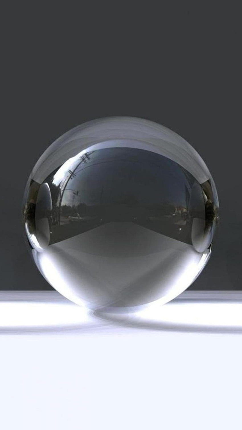 Sfera di vetro / palla da giocoliere a contatto. Collezione di oggetti, sfere di marmo Sfondo del telefono HD