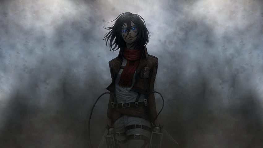 Mikasa (resolução completa e link de telefone nos comentários): R ShingekiNoKyojin, Mikasa Temporada 4 papel de parede HD