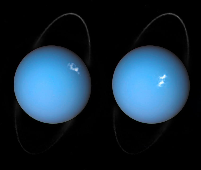 Urano Hubble, NASA Urano Sfondo HD