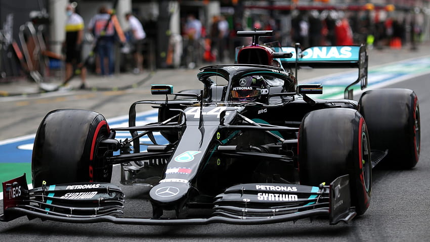 Lewis Hamilton kończy trening w Austrii, awaria Nicholasa Latifi - Eurosport, Mercedes W11 Tapeta HD