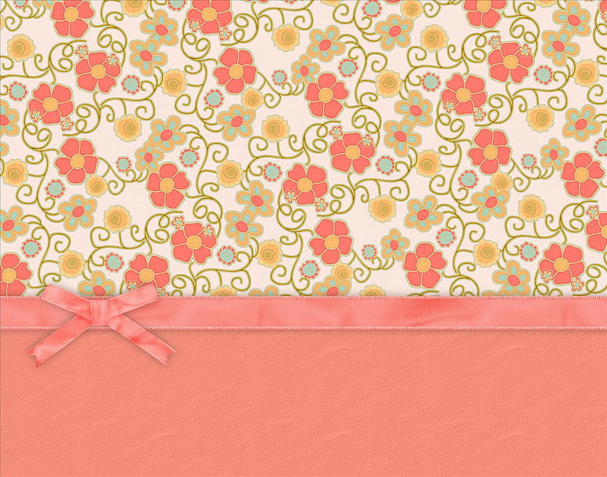 22 Pansies, pansies, cute, flowers, bow HD wallpaper