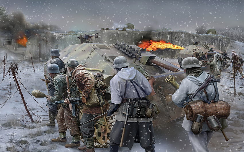 Wehrmacht . German Wehrmacht , Company of Heroes 2 Wehrmacht and WWII Wehrmacht, German Soldiers HD wallpaper