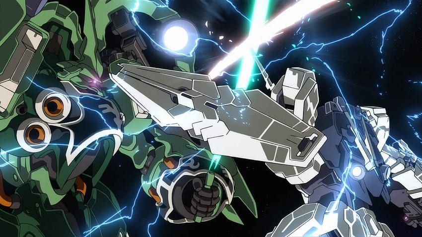 Wallpaper : Kshatriya, Mobile Suit Gundam Unicorn, fighting, space war  1920x1080 - Inrro - 2261704 - HD Wallpapers - WallHere