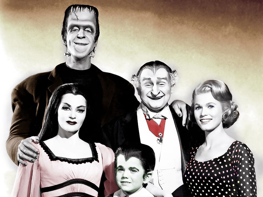 The Munsters and Background, Television Show HD wallpaper