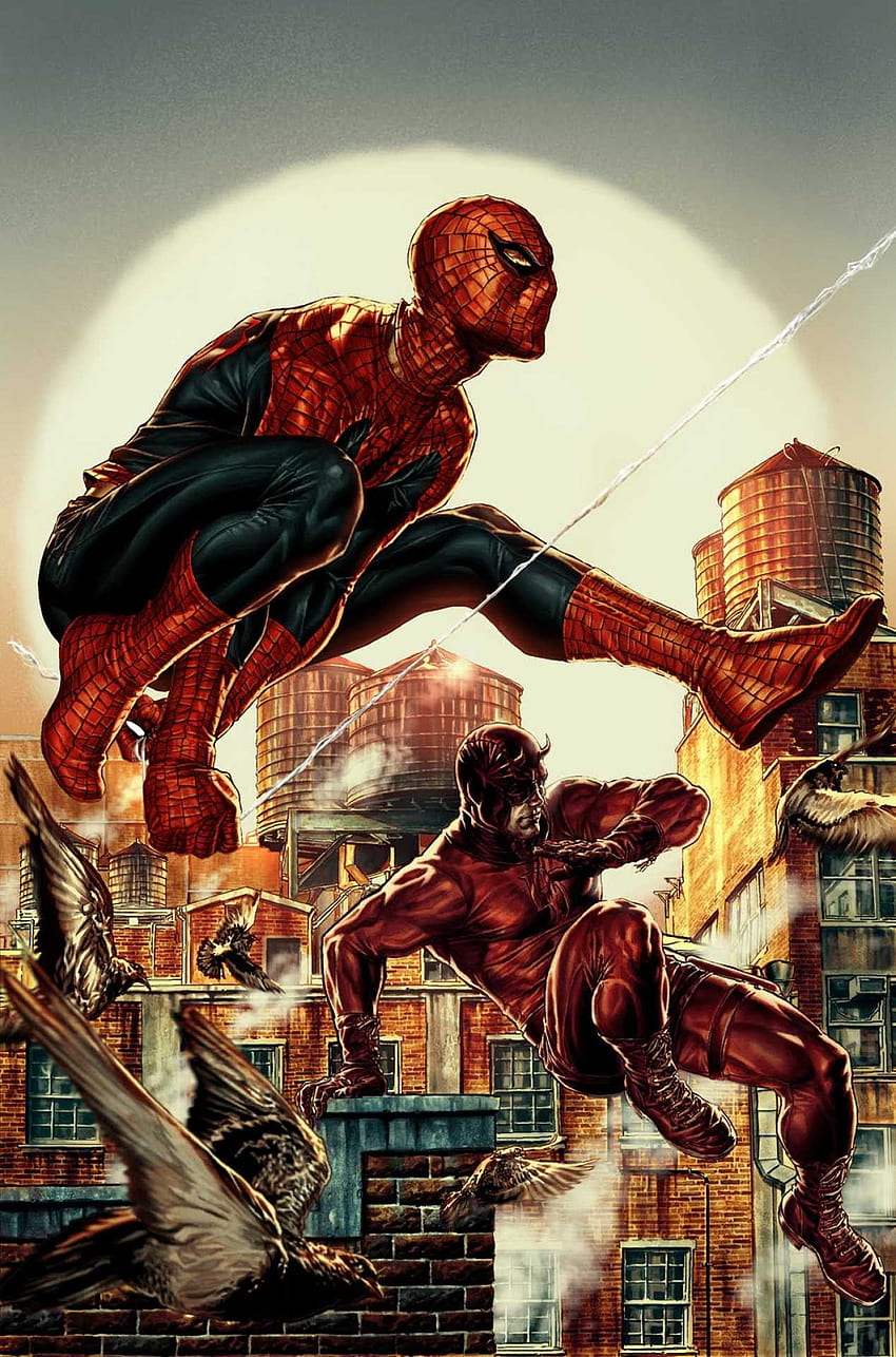 Spider Man & Daredevil Vs Wolverine & Sabretooth. Man This Would, Spider-Man  Daredevil Deadpool HD phone wallpaper | Pxfuel