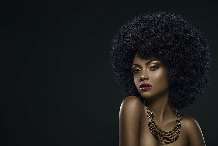 Ursula Payano o Piękne Afro, Afro Piękno Tapeta HD
