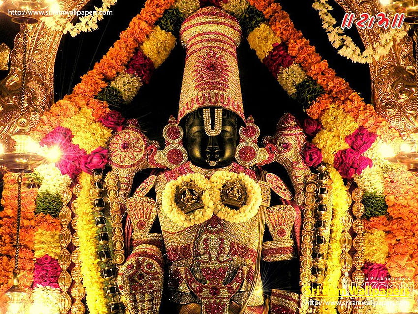Lord Venkatesh, Tirupati. Temple and - Lord Venkateswara , Lord Venkatesha HD wallpaper