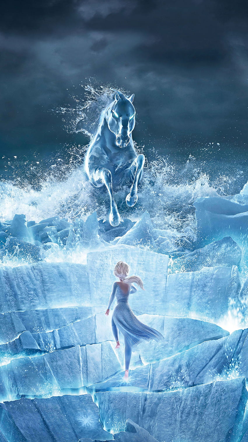 Elsa , Frozen 2, The Nokk, Water Spirit, Animasyon, Filmler, Elsa Phone HD telefon duvar kağıdı