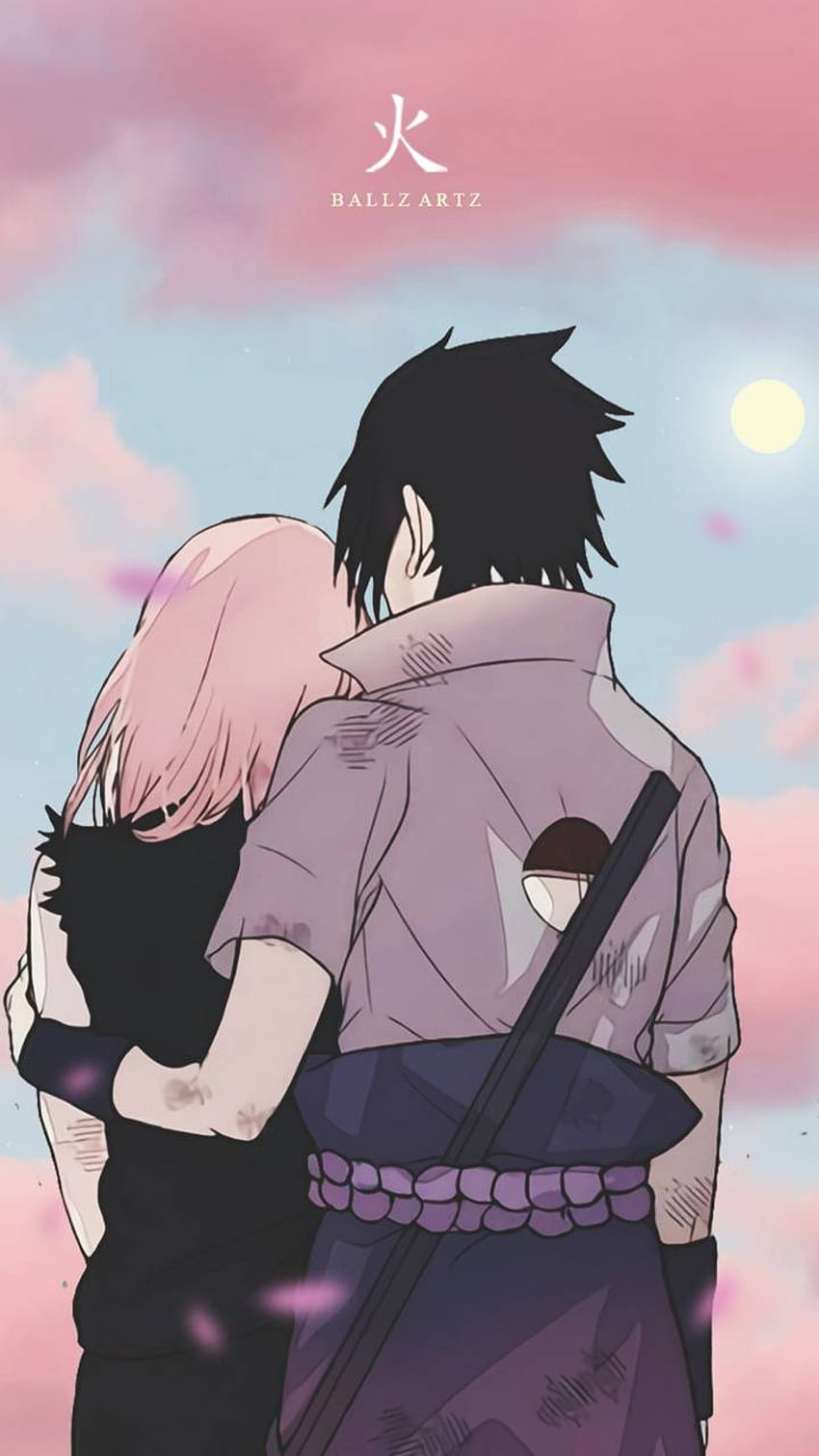Sakura und Sasuke, Sasuke und Sakura süß HD-Handy-Hintergrundbild