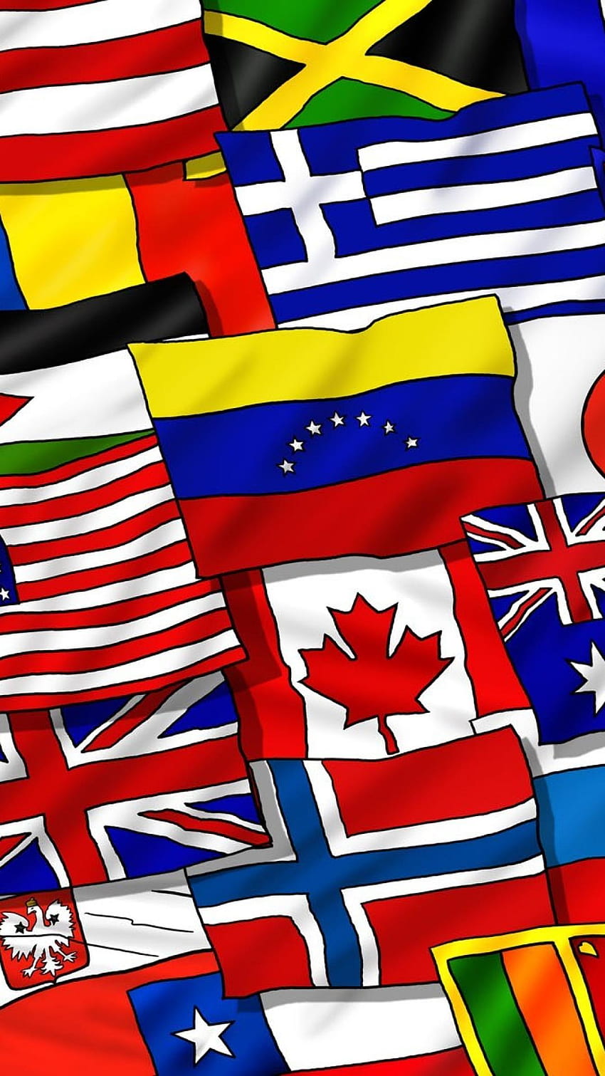 Banderas del Mundo fondo de pantalla del teléfono | Pxfuel