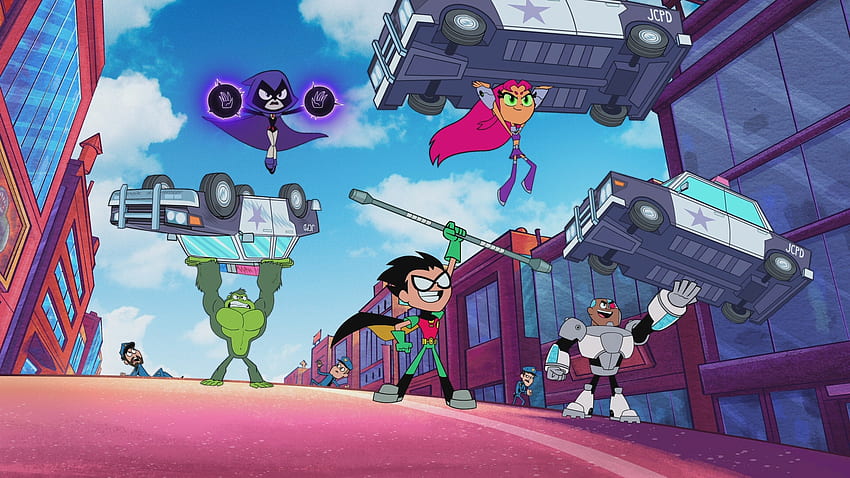 Teen Titans Go! To The Movies Blu Ray Review, LEGO Teen Titans HD wallpaper