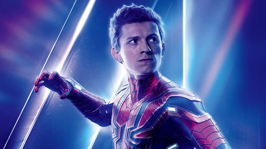 Tom Holland As Spiderman In Avengers Infinity War, Cute Spiderman HD wallpaper