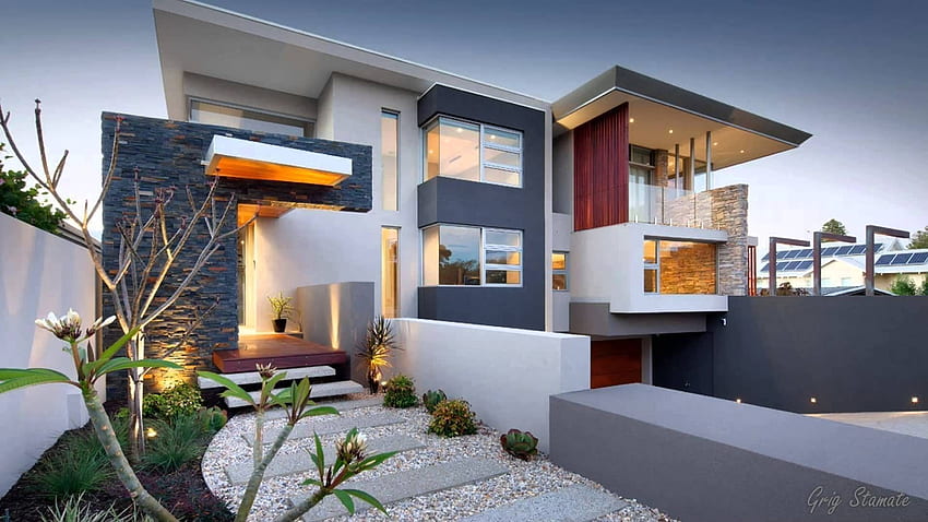 Modern Home, Luxury Villa HD wallpaper