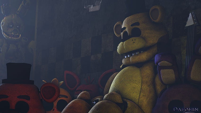 SFM FNAF โกลเด้นเฟรดดี้ ฟนาฟ ฟนาฟ วอลล์เปเปอร์ HD