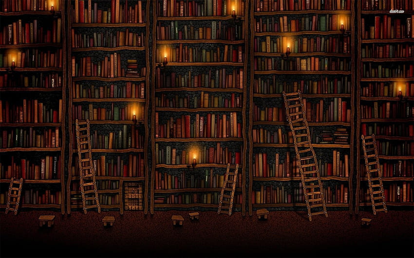 Old library . Book , Bookcase, Old libraries, Alexandria Library HD wallpaper