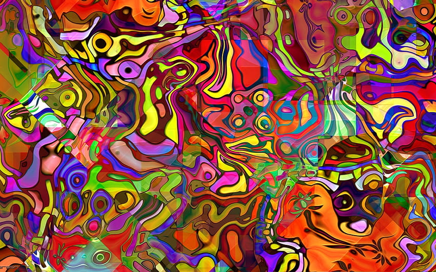 Colorful, Psychedelic for MacBook Pro, Psychodelic HD wallpaper | Pxfuel