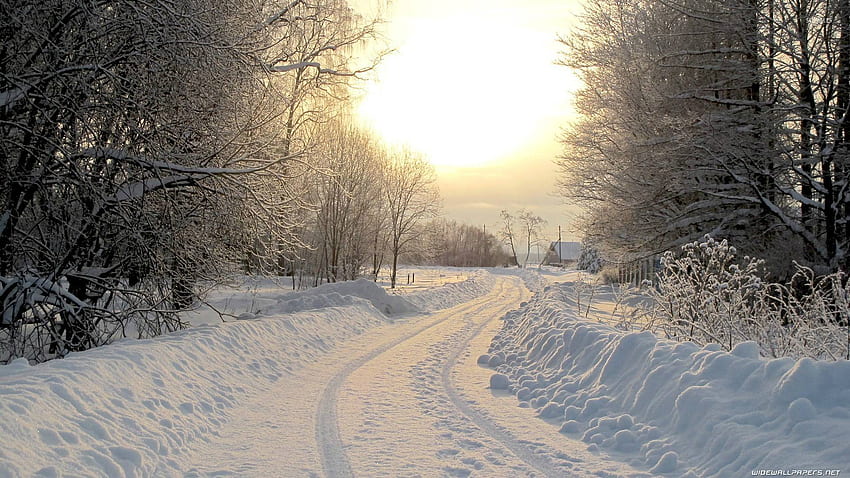 Snowy road [2] - graphy HD wallpaper | Pxfuel