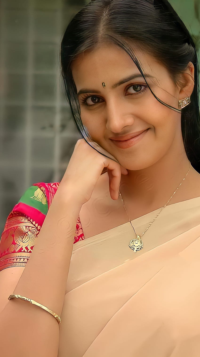 Anuradha Mehtha, telugu actress saree HD phone wallpaper