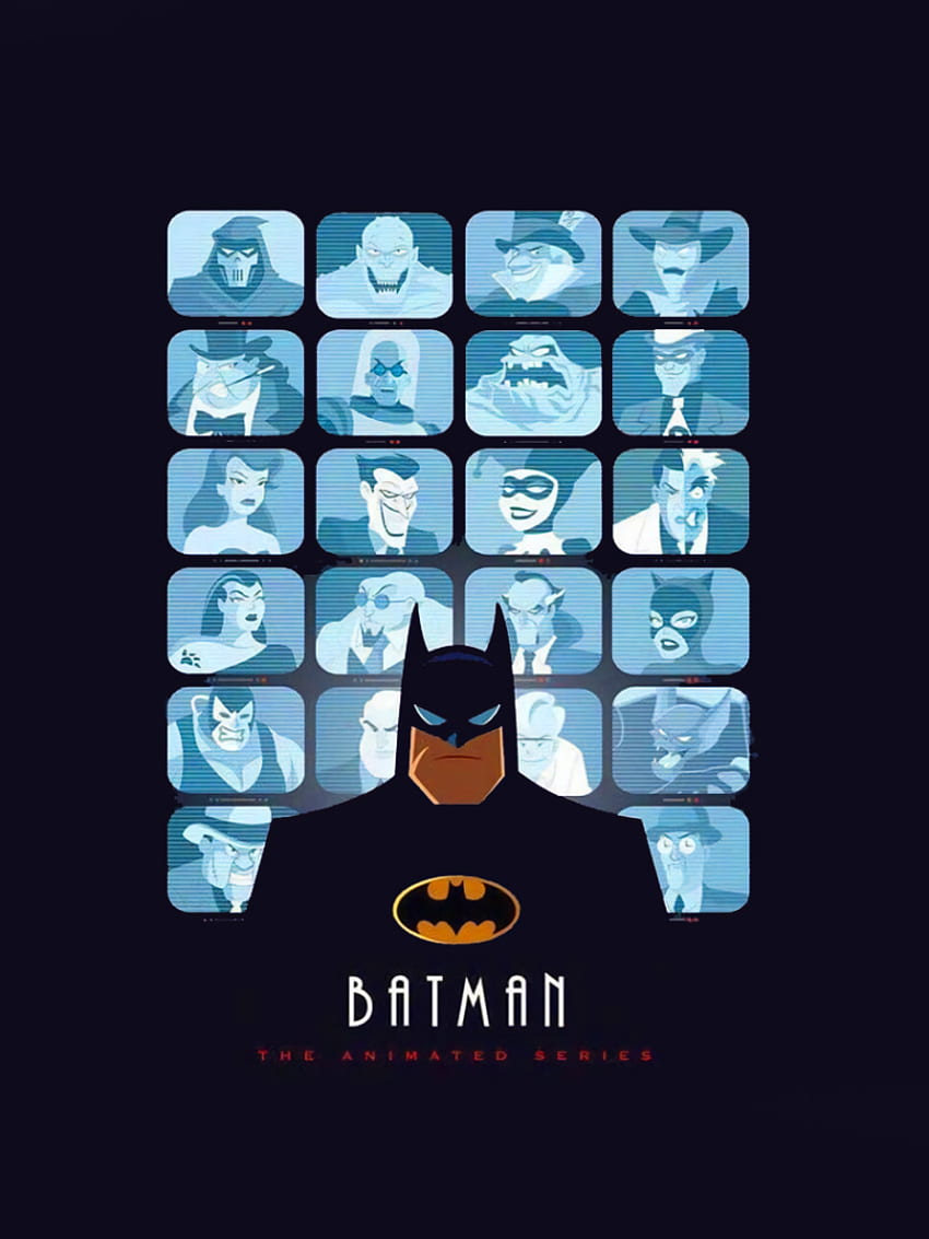 Programa de televisión Batman: la serie animada () fondo de pantalla del teléfono