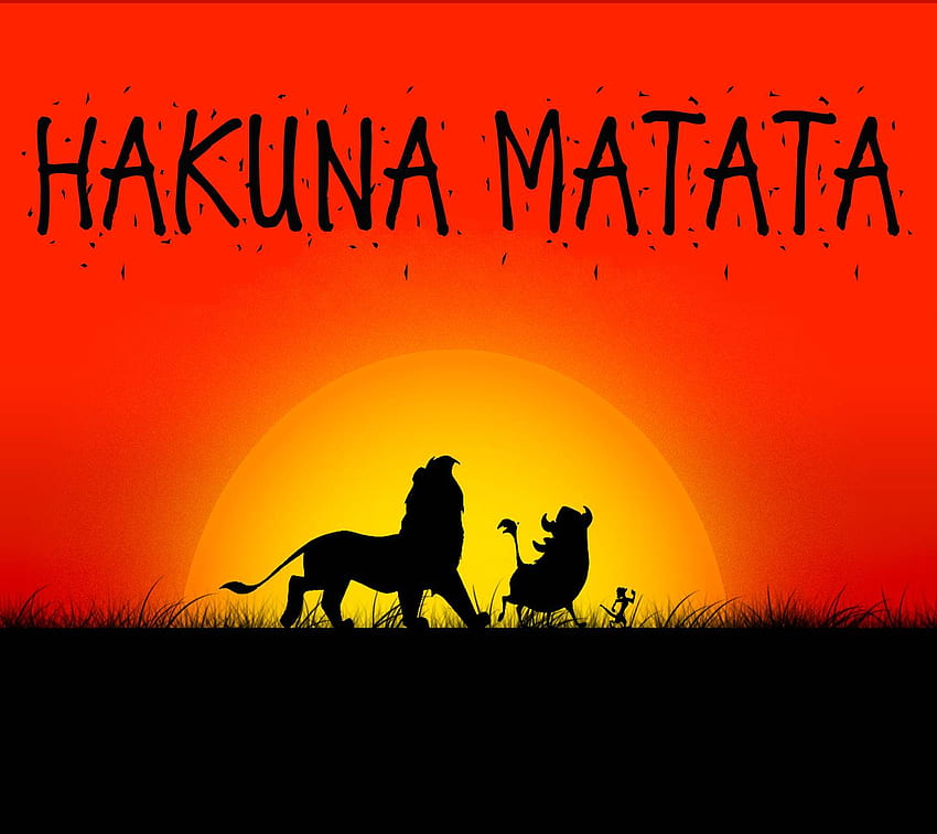 Hakuna Matata HD wallpaper