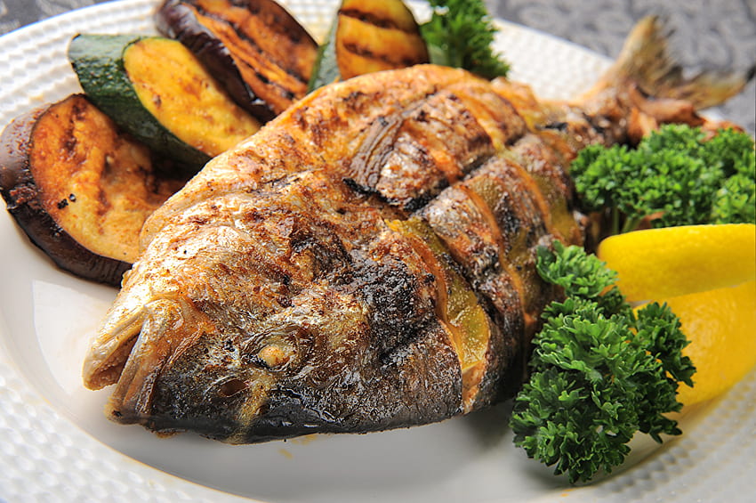 Fish - Food Food Closeup Seafoods, Grilled Fish HD wallpaper