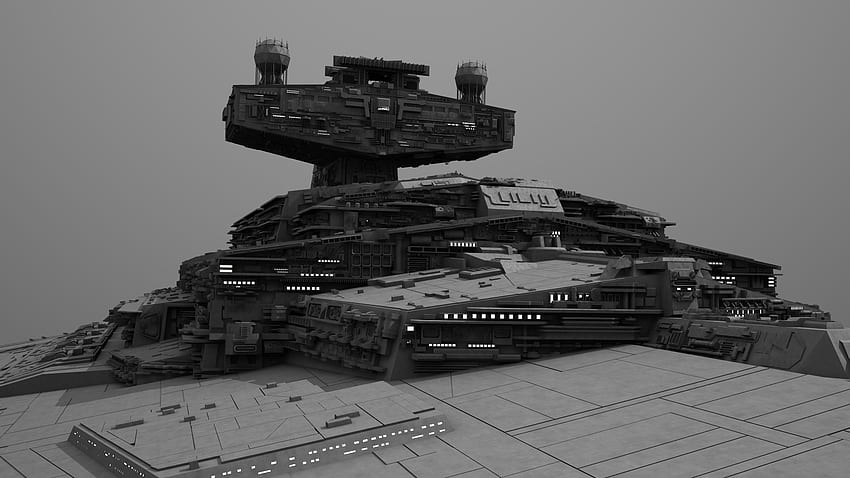 Destructor Estelar Imperial II Modelado en Lightwave3D. Texturizado en Adobe Photoshop fondo de pantalla