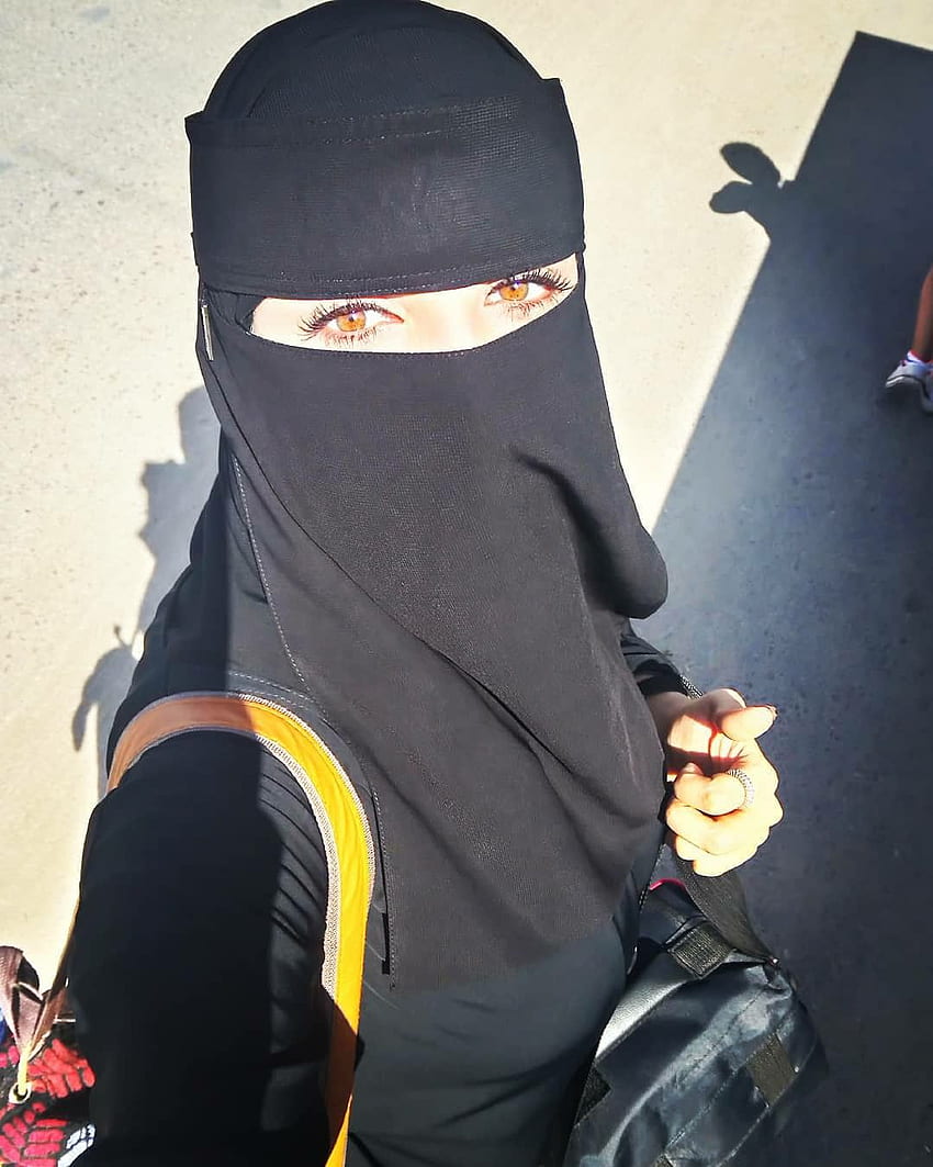 Aisha ʚïɞ To Reel On Niqab. Arabskie dziewczyny hidżab, śliczny nikab Tapeta na telefon HD