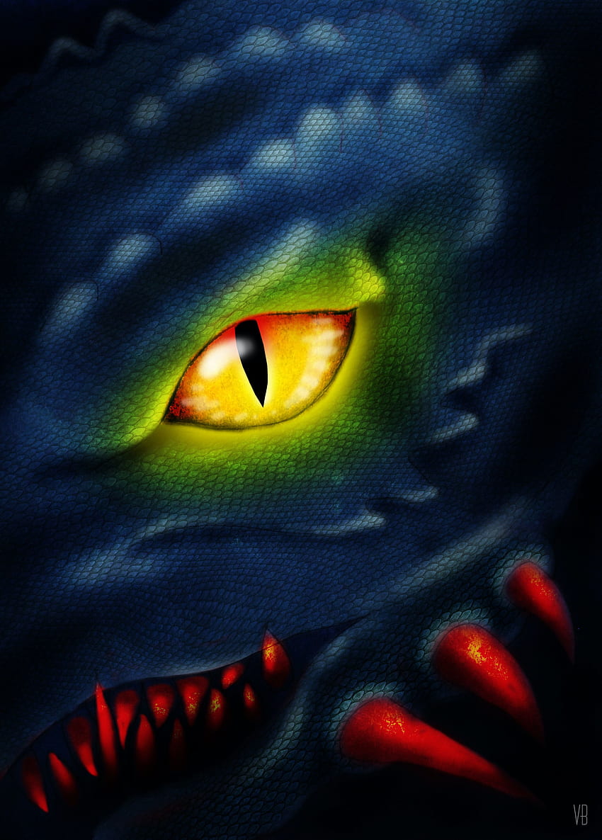 Dragon Eye, Green Dragon Eye HD phone wallpaper