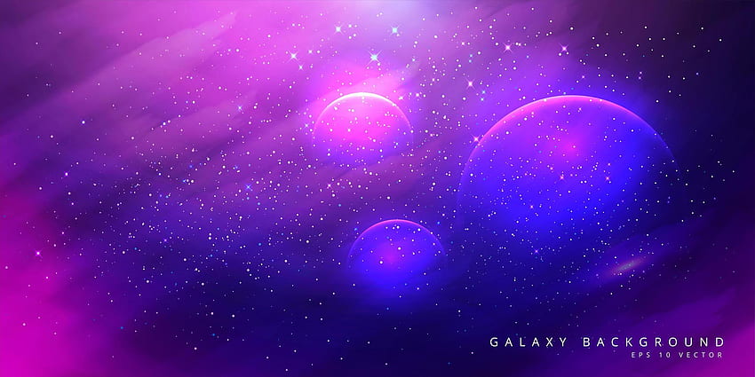 Colorful Space Galaxy Background with Shining Stars 1184087 Vector Art at  Vecteezy HD wallpaper | Pxfuel
