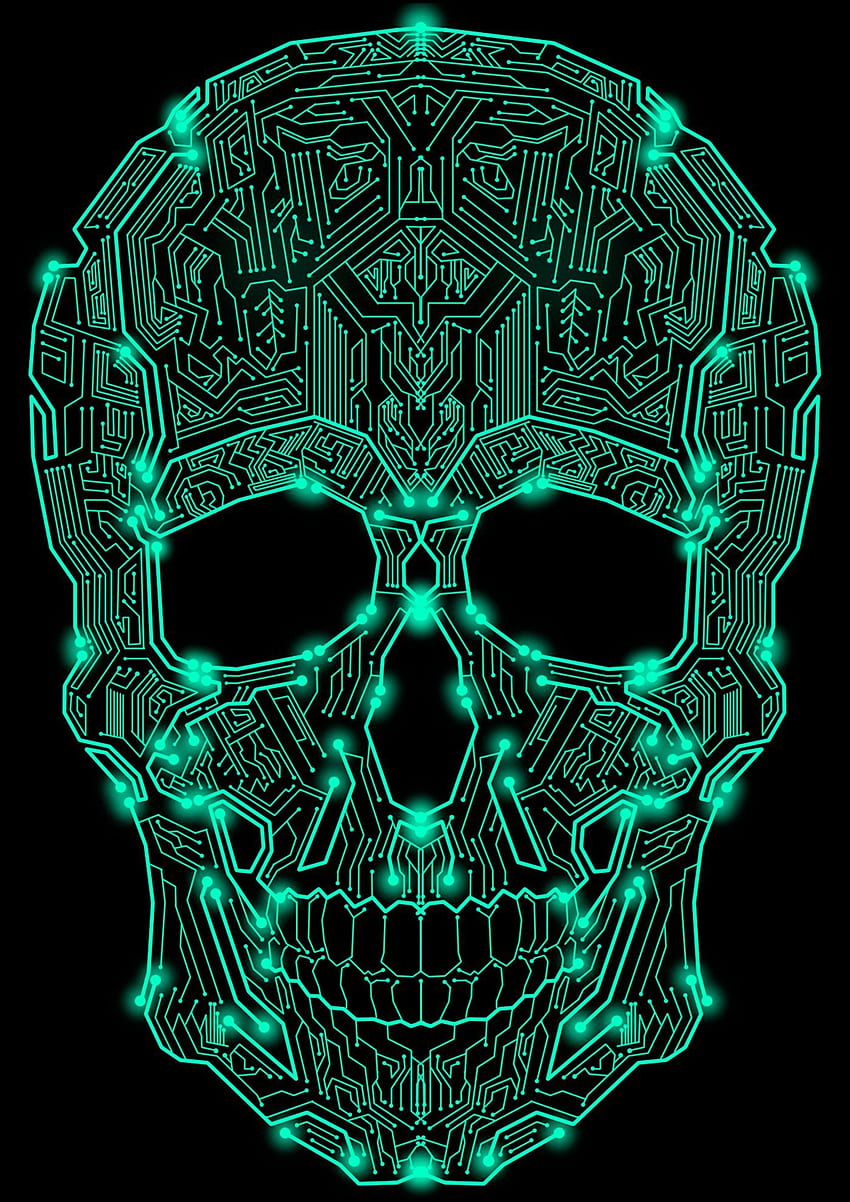 1:1 เรียน AI สำหรับ (ออนไลน์) ในปี 2021 Skull art, Skull art , Art, Cyber ​​Skull วอลล์เปเปอร์โทรศัพท์ HD
