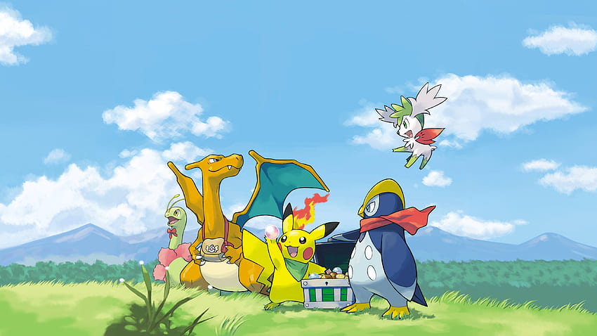 Pokémon Donjon Mystère : Explorateurs de Sky Box Art Ultra, Pokémon Minecraft Fond d'écran HD