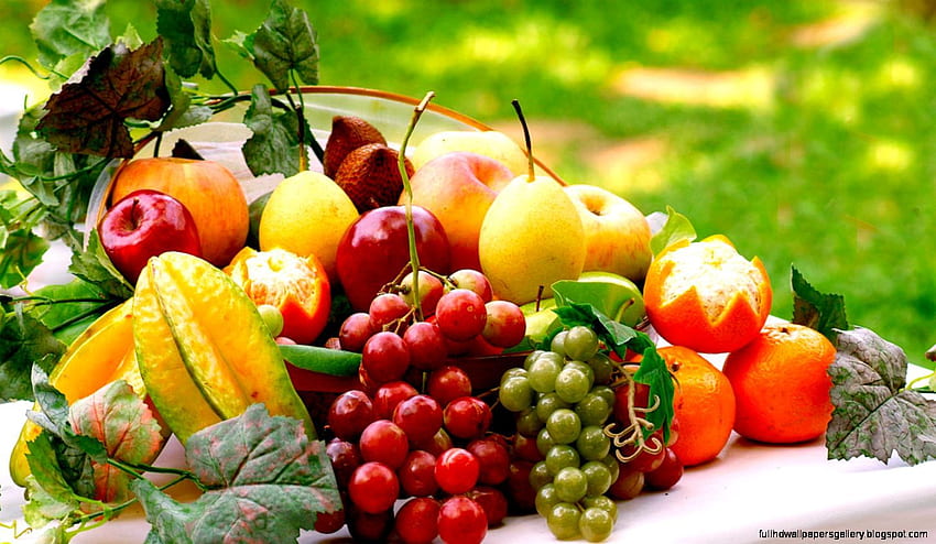 Buah-buahan dan sayur-sayuran . Penuh, Buah dan Sayuran Resolusi Tinggi Wallpaper HD