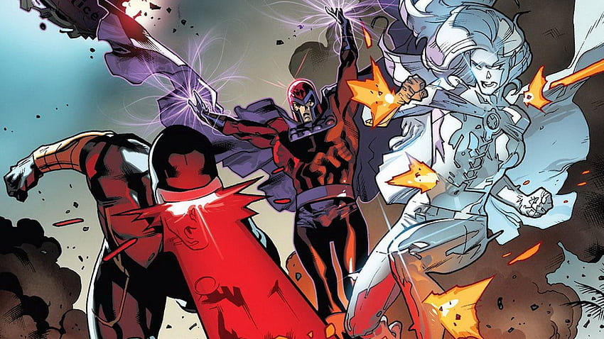 Comics X Men Magneto Marvel Comics Emma Frost Cyclops Comic, Marvel Now HD тапет