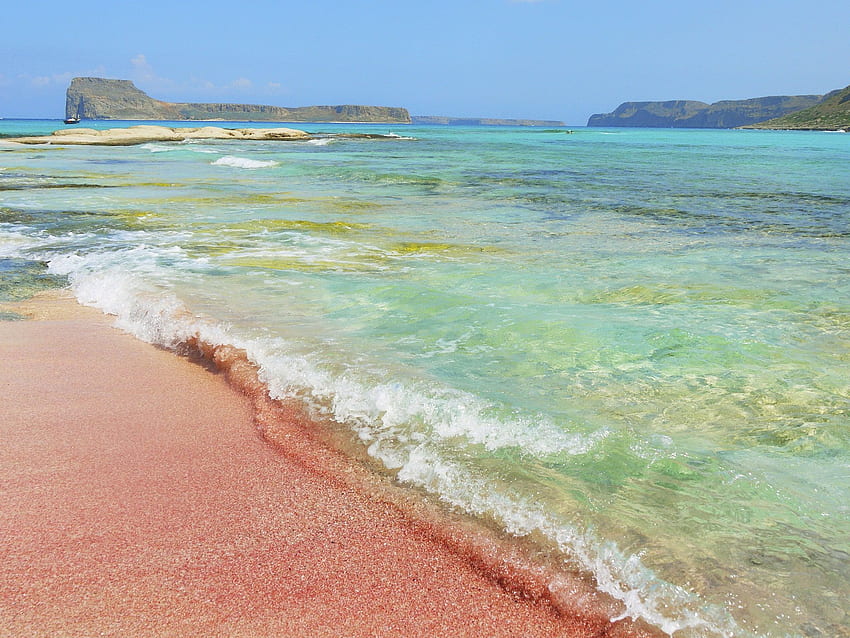 Pantai Pasir Pink Terindah Di Dunia. Condé Nast Traveler, Pantai Pasir Merah Muda Wallpaper HD