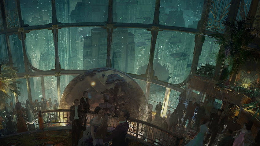 BioShock, Videospiele, Rapture / und Mobile HD-Hintergrundbild