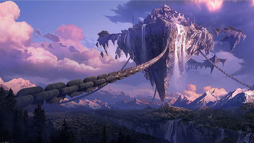 ファンタジーの風景の解像度 - アニメのファンタジーの背景、高解像度の風景 高画質の壁紙