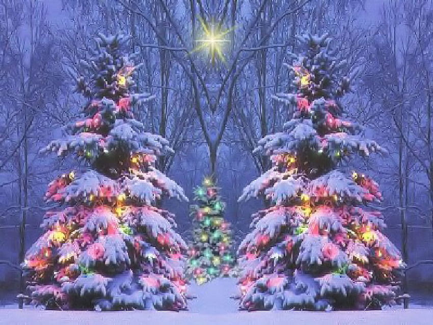 최고의 빈티지 크리스마스 장면 (77.22 KB), 빈티지 겨울 장면 HD 월페이퍼
