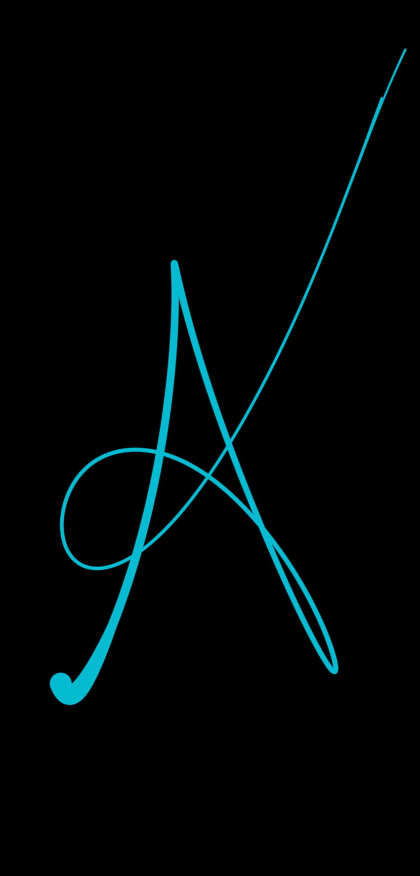 文字 A、シンボル、アート HD電話の壁紙