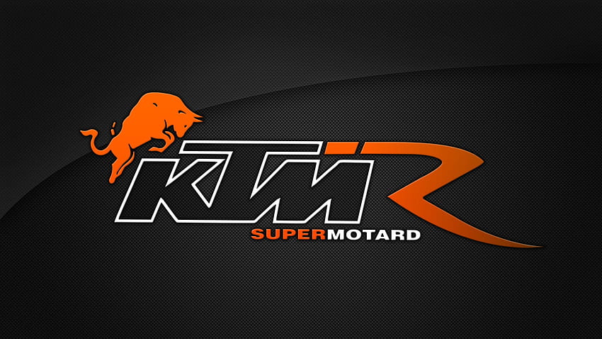 Logo KTM. Ktm, logo Motocross, motos hors route Ktm Fond d'écran HD