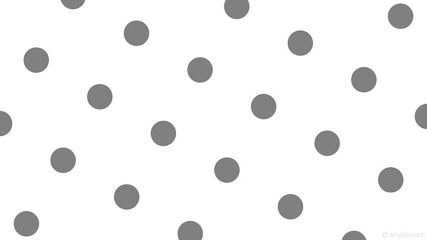 dots grey polka spots white gray HD wallpaper
