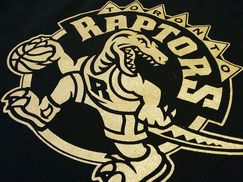 Drake Ovo Raptors Gömlek - Toronto Raptors Altın Logosu - & Arka Plan, Siyah ve Altın Logo HD duvar kağıdı